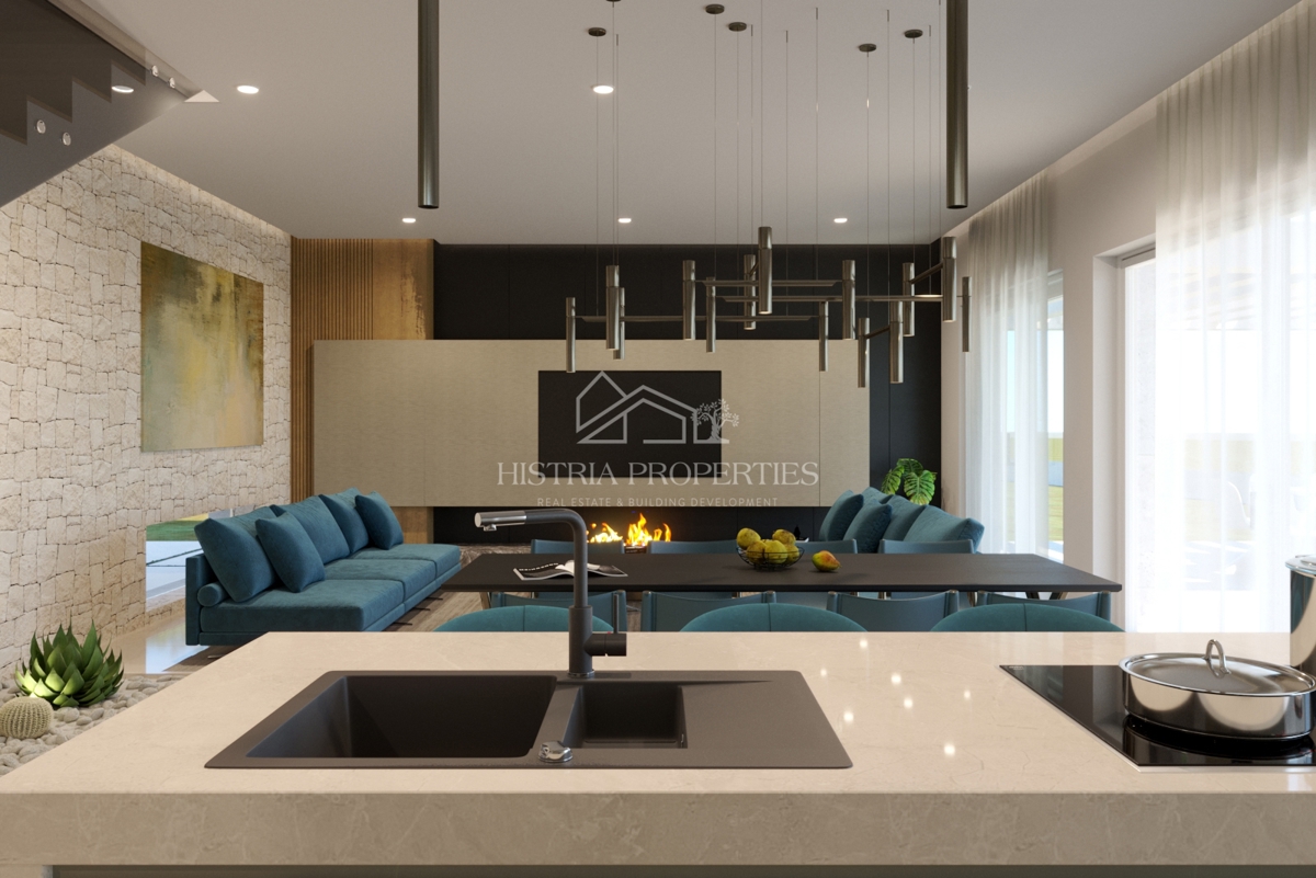 Villa di design spaziosa di alta qualità con vista mozzafiato