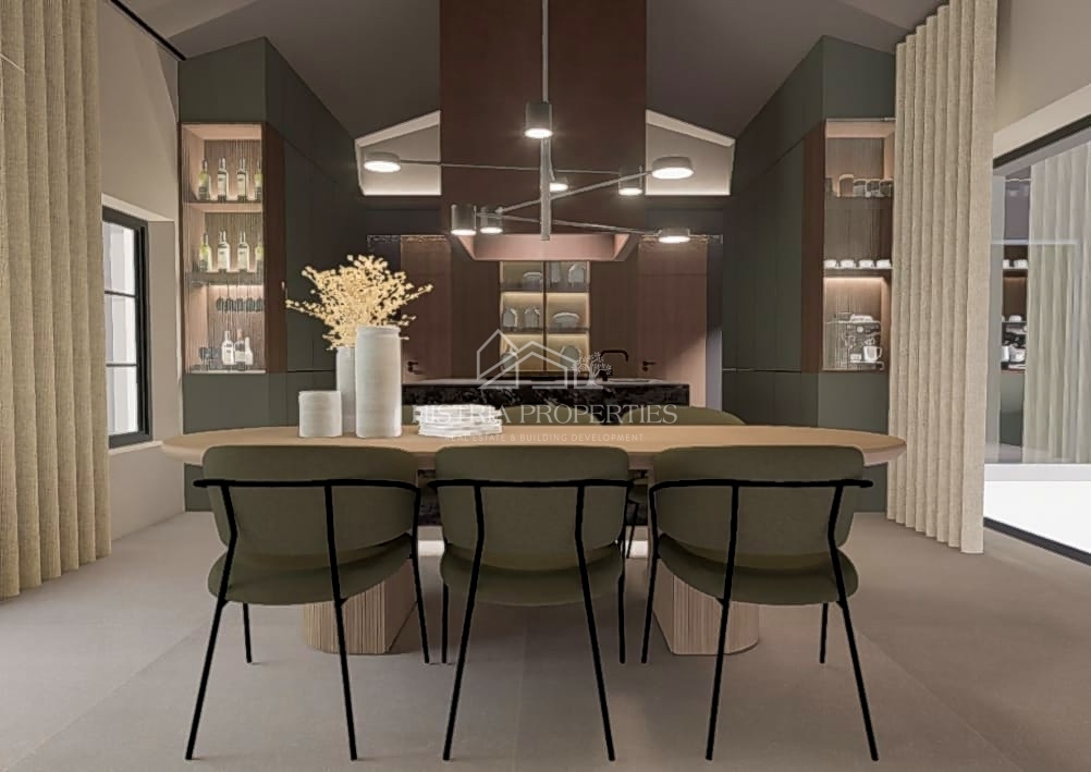 Una moderna casa unifamiliare di eccezionale qualità in una posizione che emana la rilassante atmosfera del paesaggio istriano.