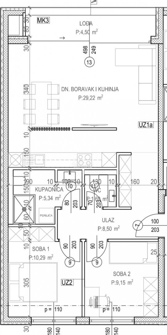 Una vista panoramica che dura nel tempo e un appartamento moderno in un edificio nuovo e di qualità vicino al mare.