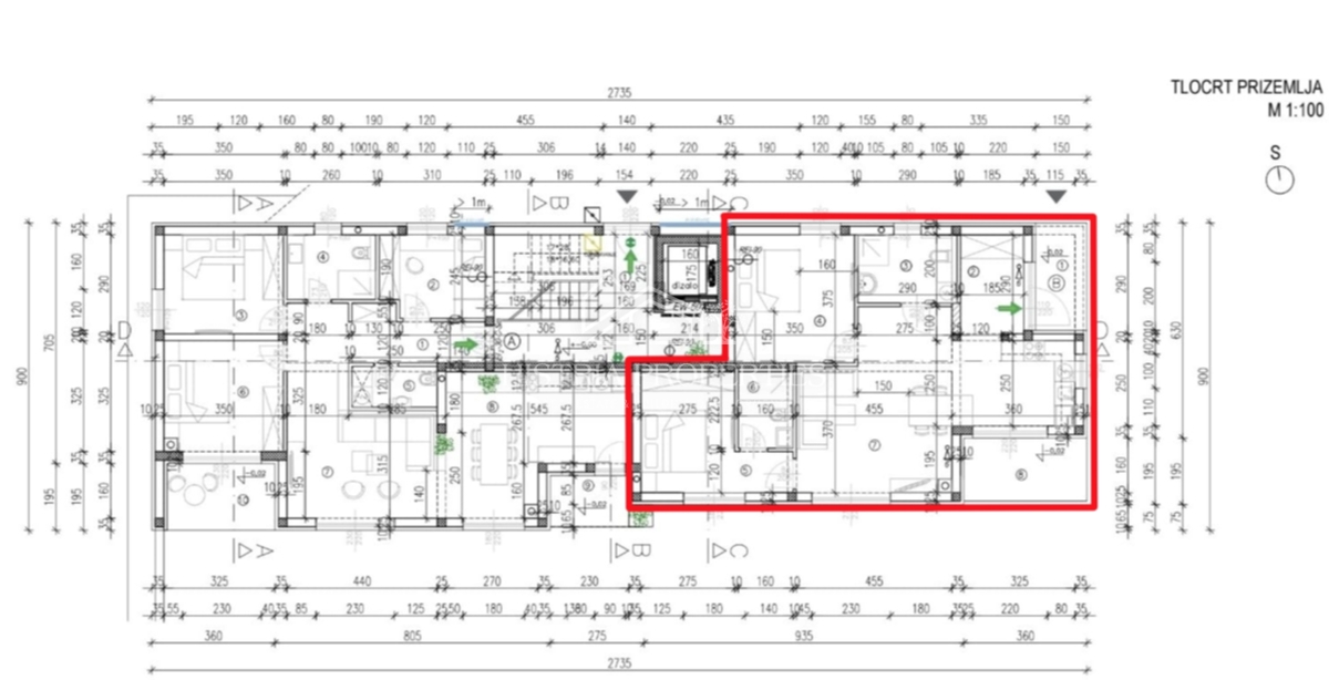 Appartamento di nuova costruzione con ingresso indipendente e giardino a 3,5 km dal mare
