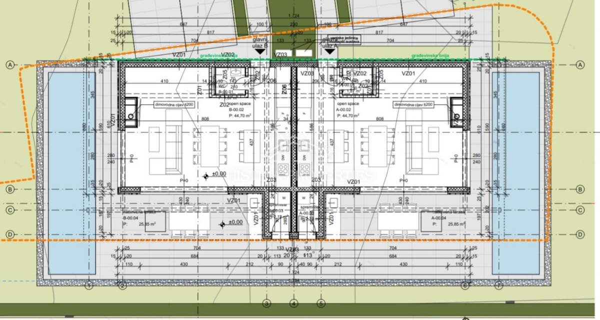 Una casa con un design architettonico sorprendente in un'autentica posizione istriana