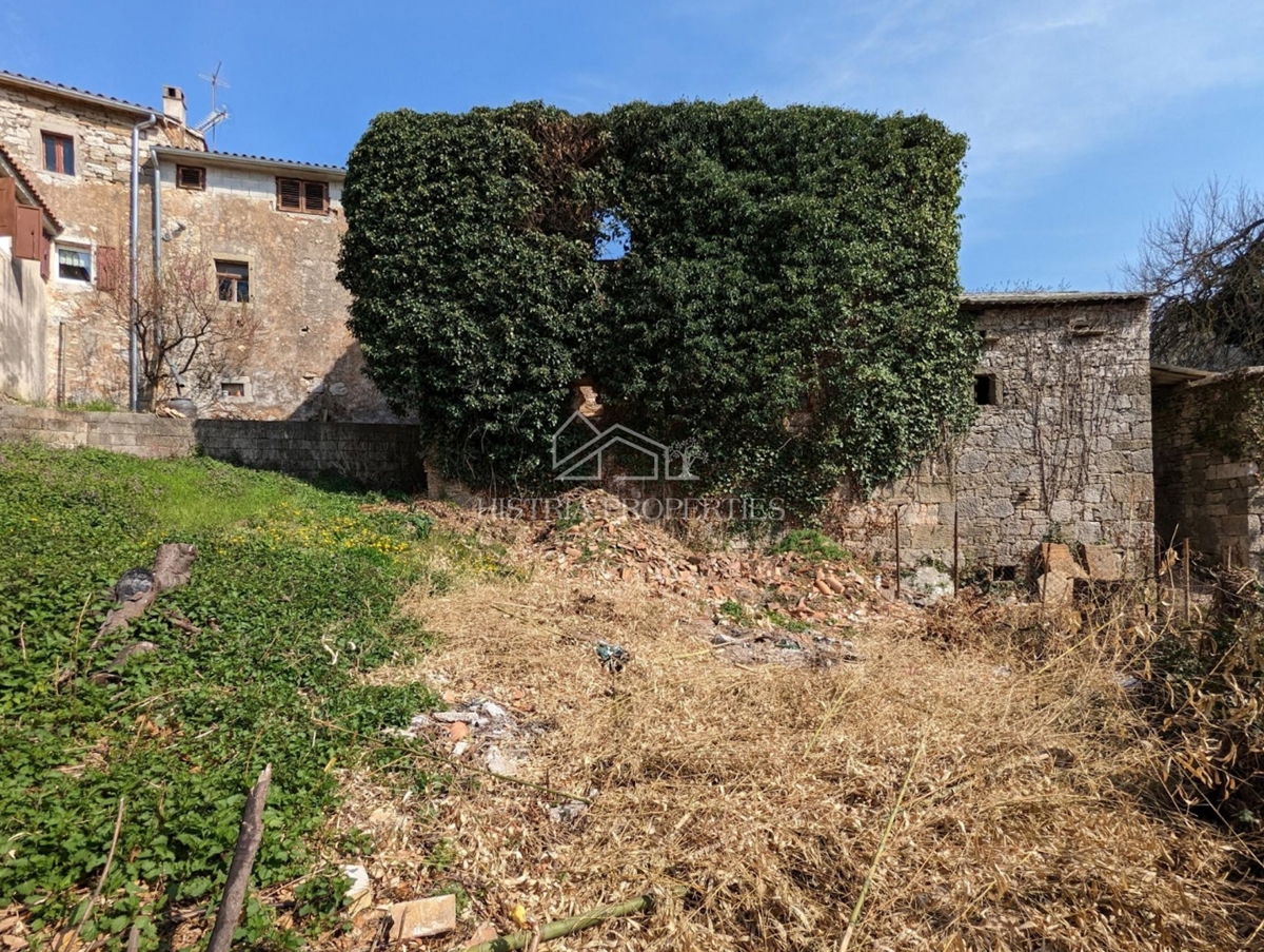 Una storia autoctona istriana con edifici da ristrutturare e tanto potenziale