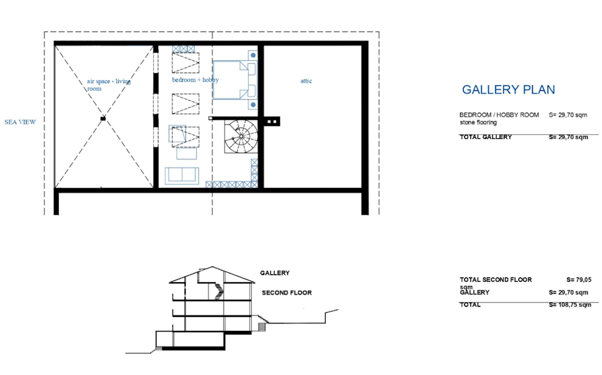 Appartamento Ika, Opatija - Okolica, 115m2