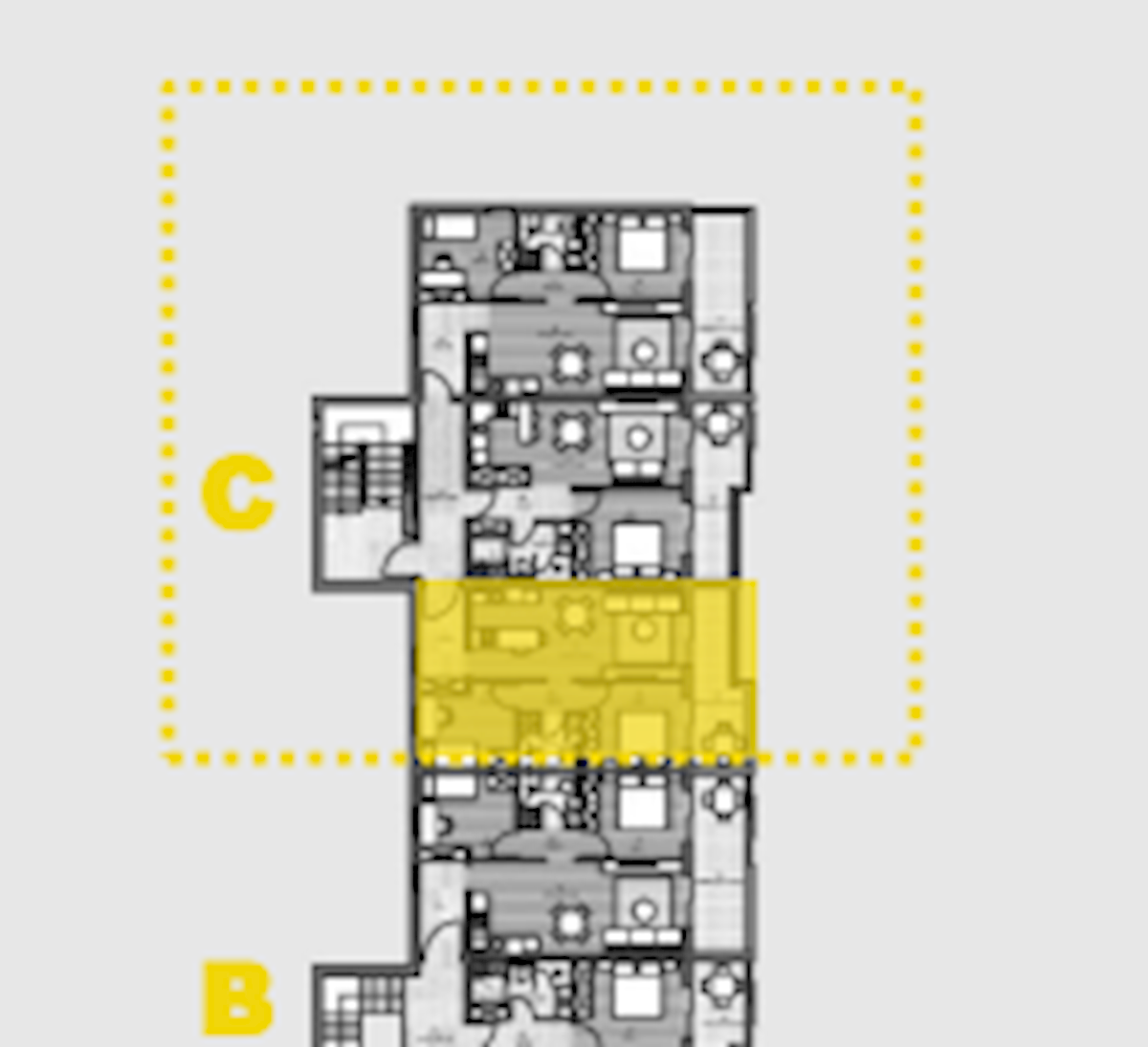 Appartamento Labin, 61,18m2