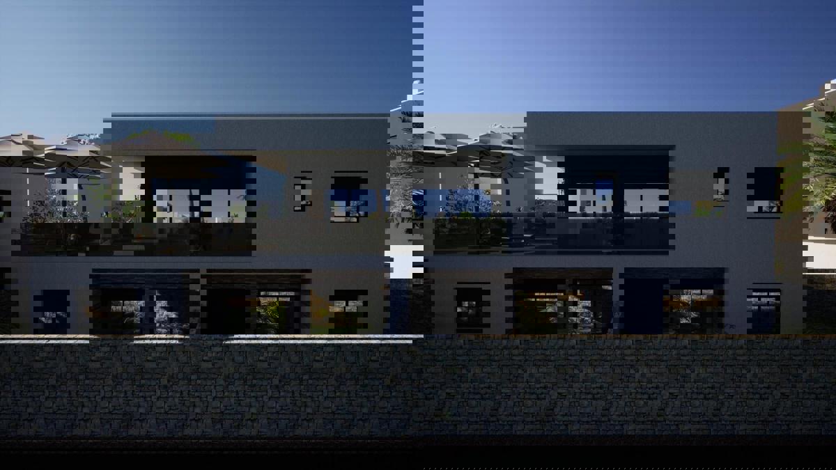 Attico con vista mare