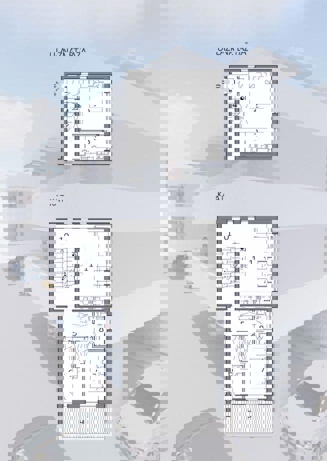 Petrčane nuova costruzione - vista panoramica sul mare