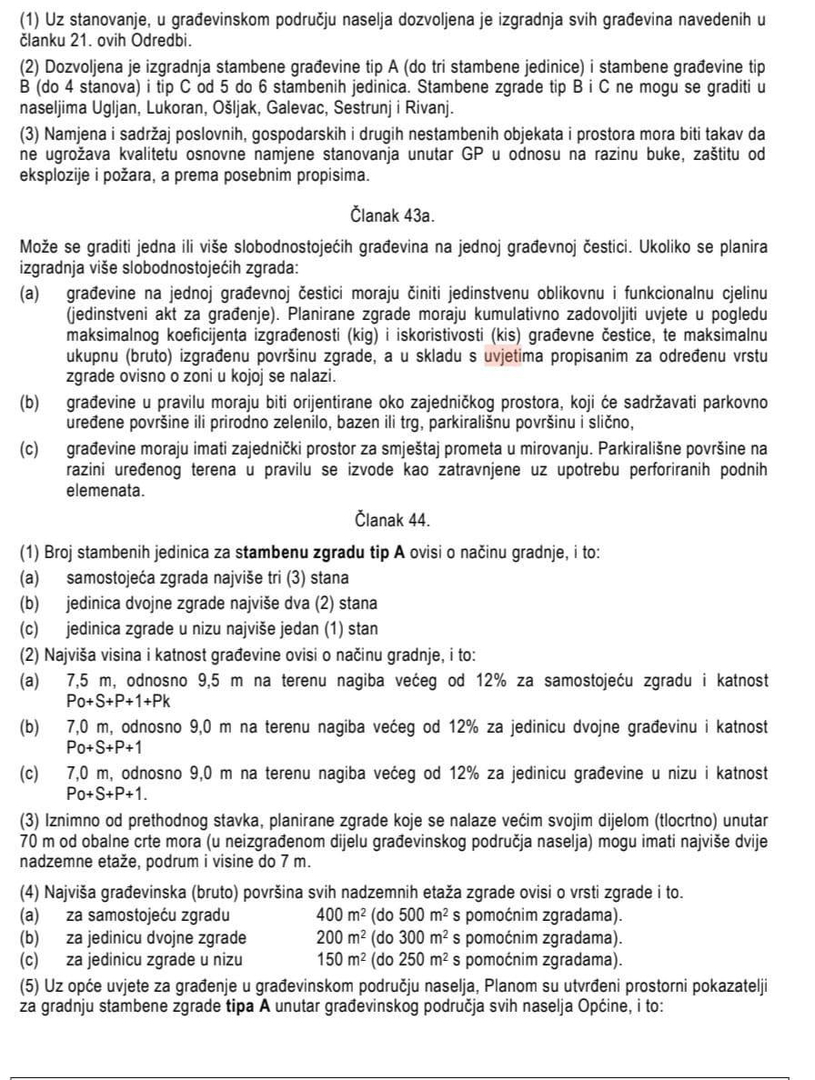 Terreno fantastico vicino al mare e alla spiaggia
