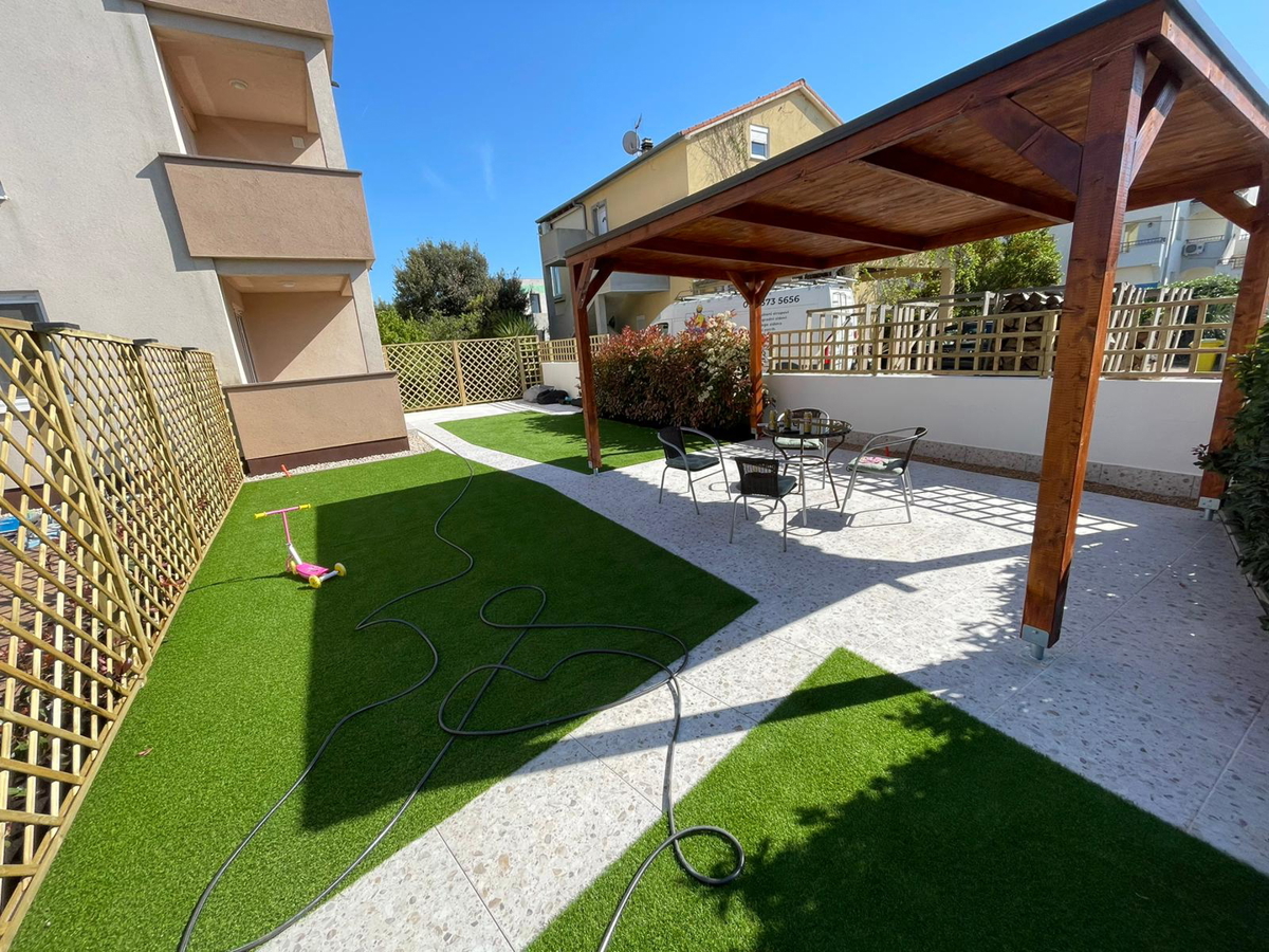 Appartamento con ampio giardino