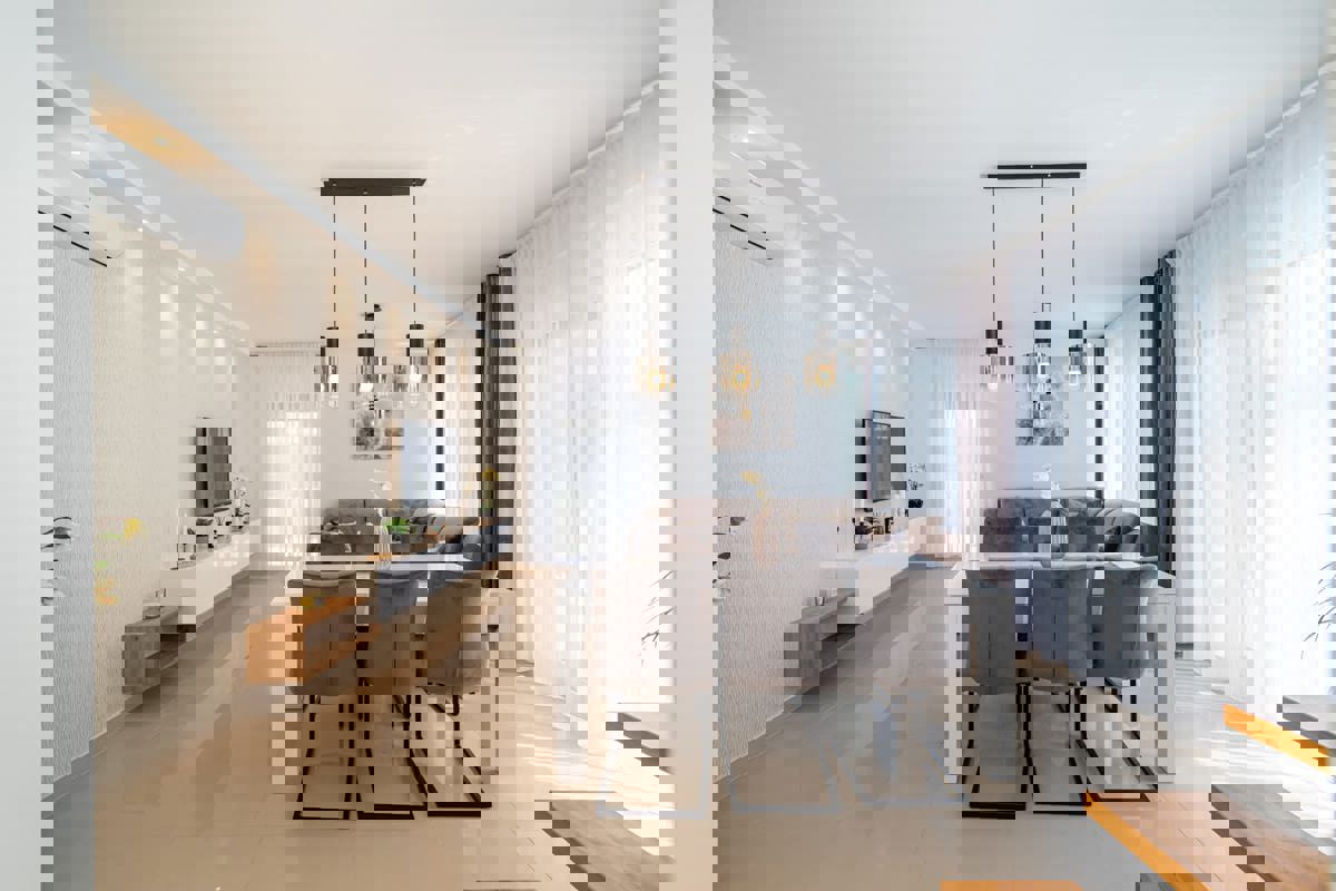 Villa moderna con due appartamenti