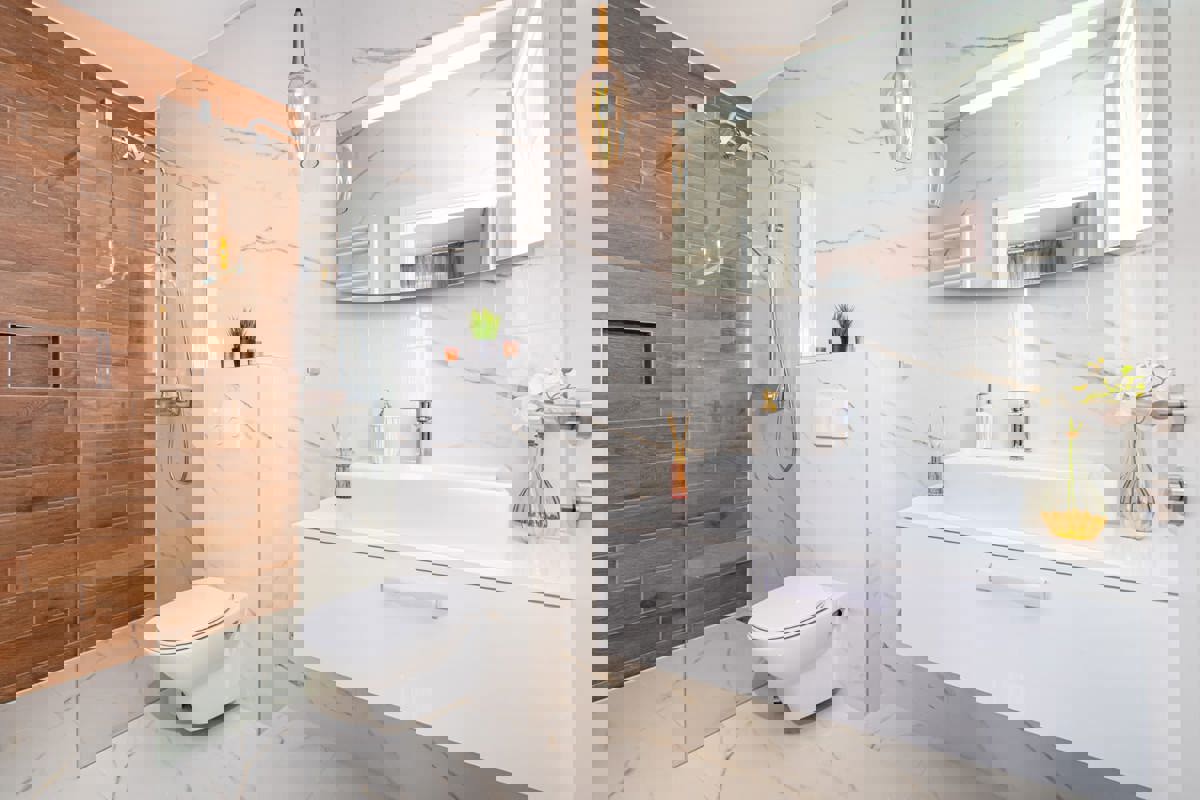 Villa moderna con due appartamenti