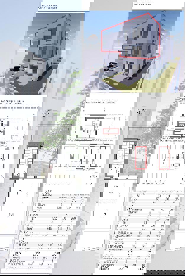 Petrčane nuova costruzione - vista panoramica sul mare