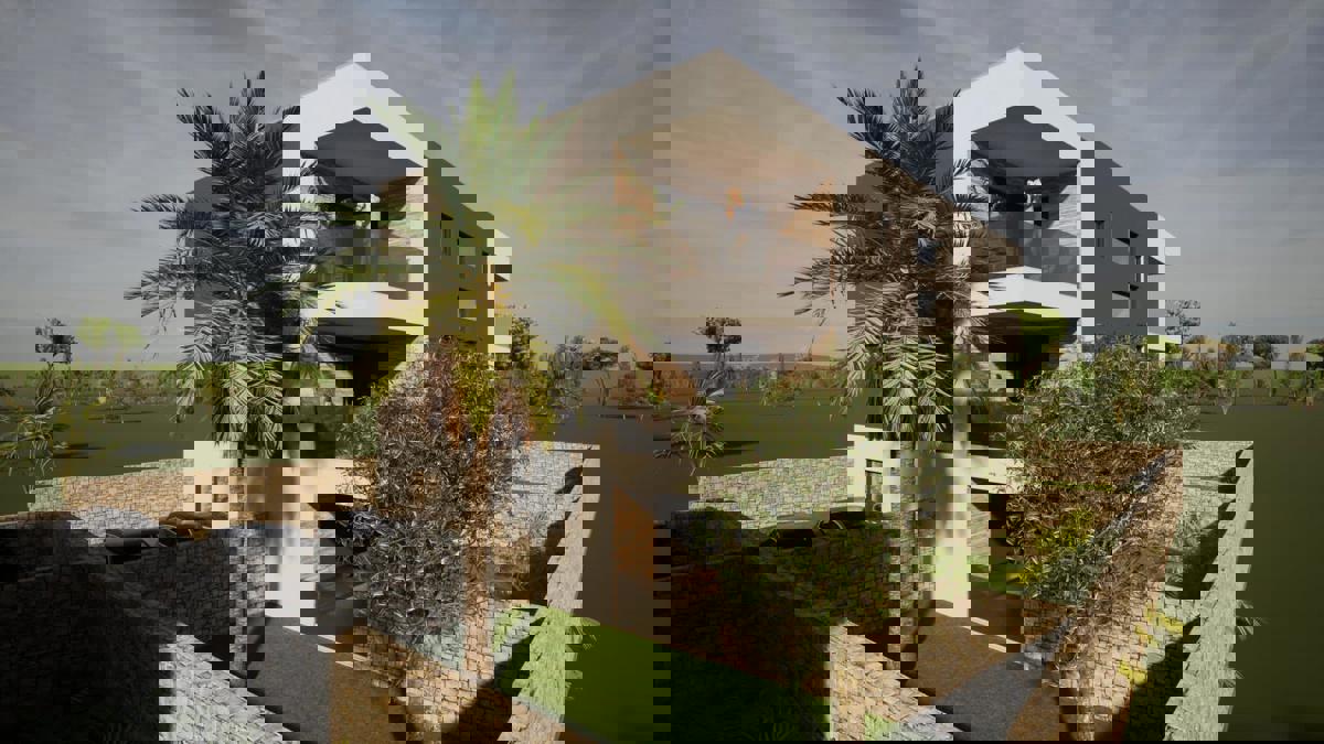 Appartamento con giardino, nuova costruzione