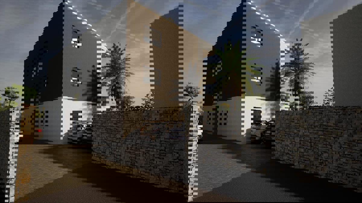 Appartamento con giardino, nuova costruzione