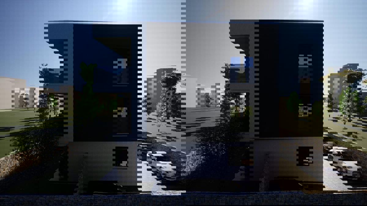 Appartamento con giardino, nuova costruzione