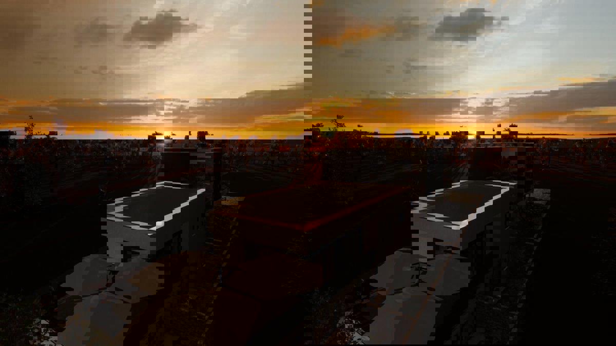 Attico con vista mare