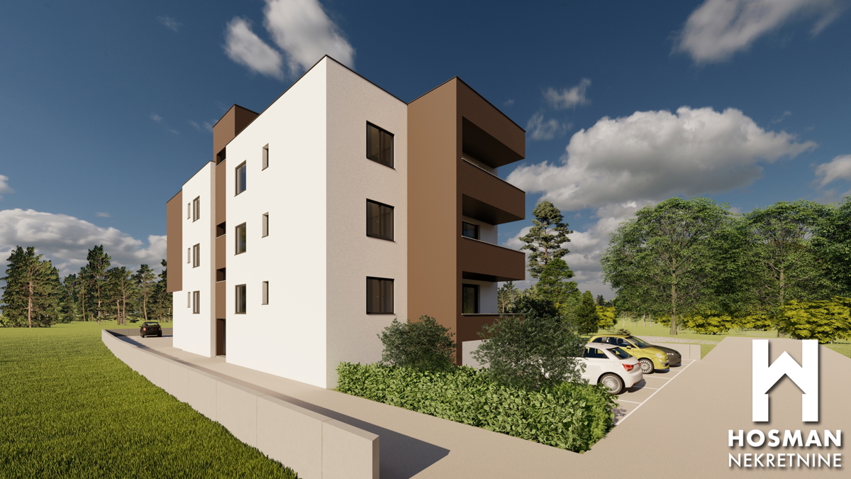 Nuova costruzione! Appartamento al 2° piano con vista mare – Višnjik
