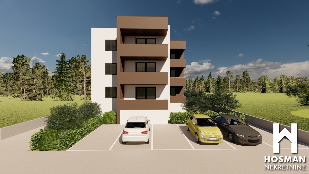Nuova costruzione! Appartamento al 2° piano con vista mare – Višnjik