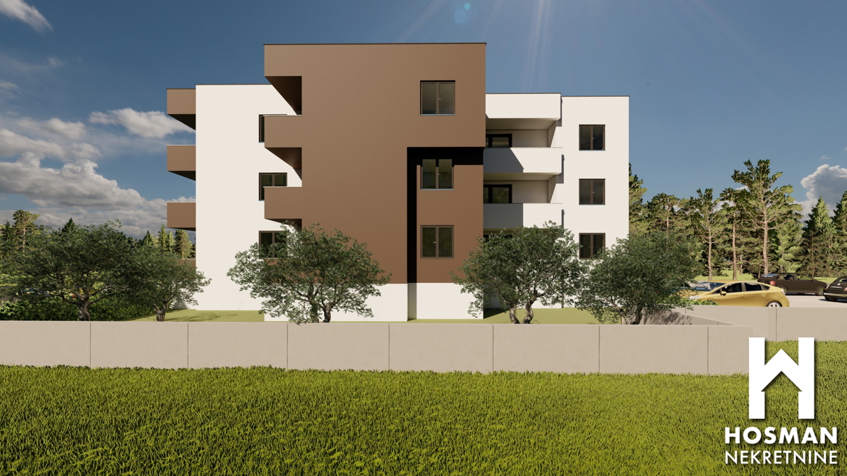 Nuova costruzione! Appartamento al 2° piano con vista mare – Višnjik