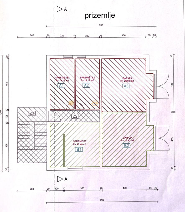 Appartamento Centar, Pula, 109m2