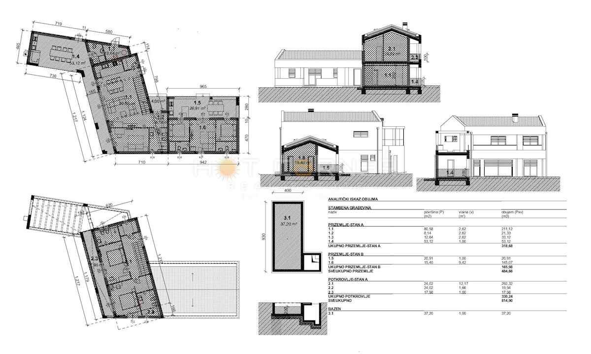 Terreno edificabile Valbandon, Fažana, 1.010m2