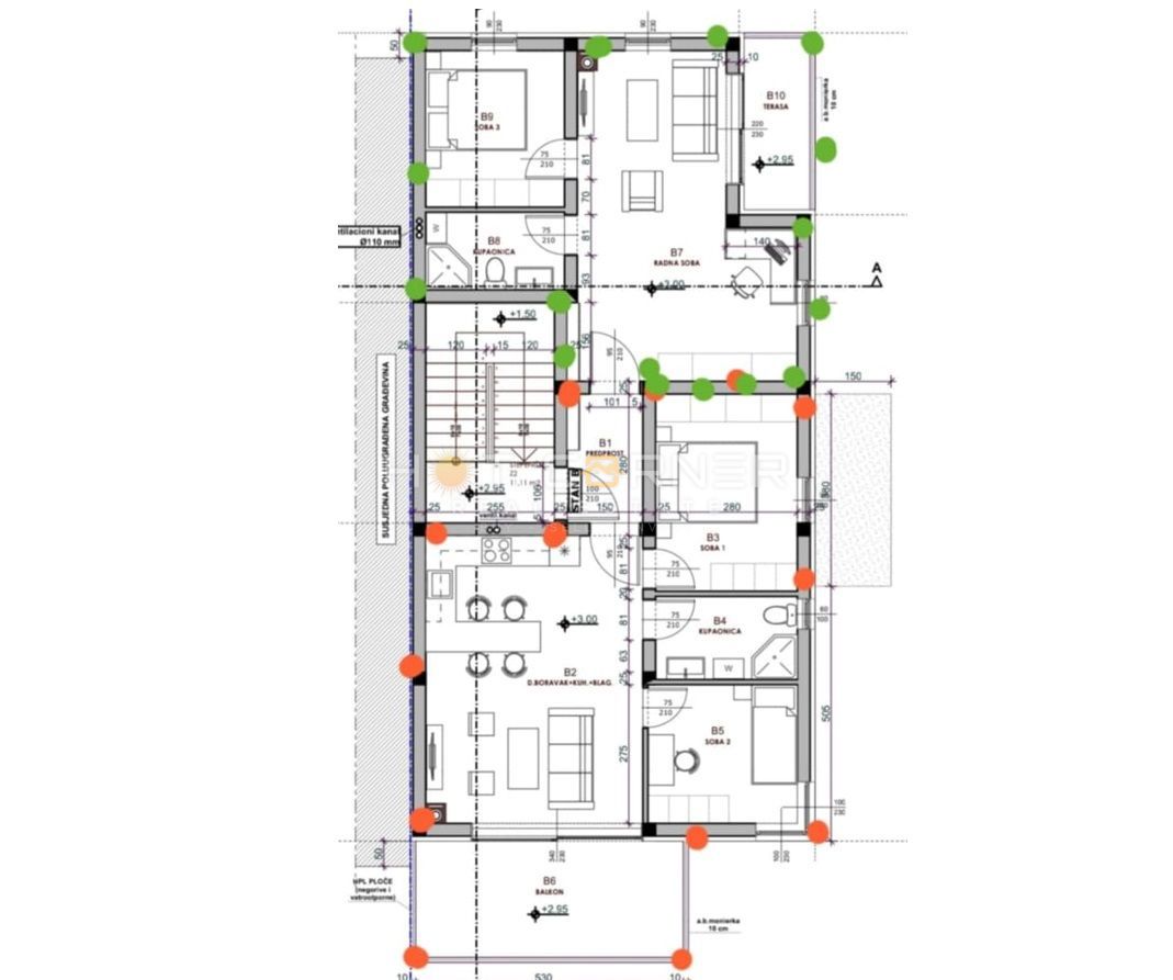 Appartamento Medulin, 65m2