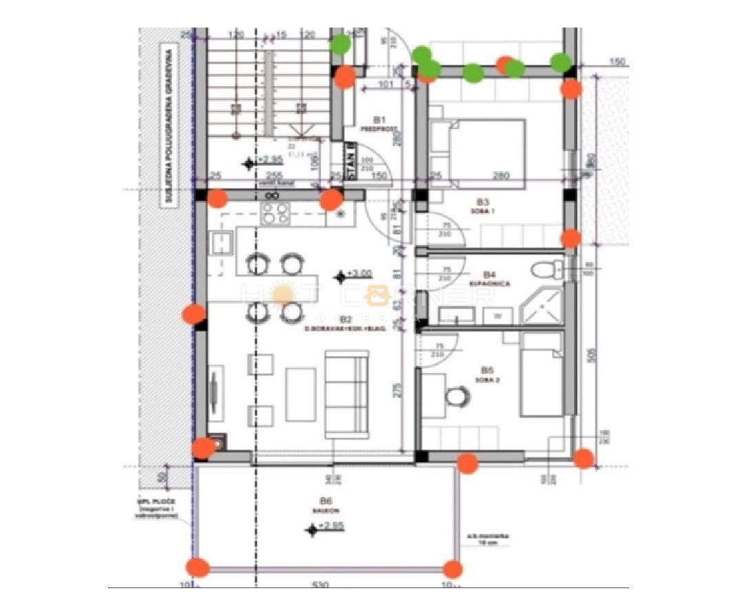 Appartamento Medulin, 65m2