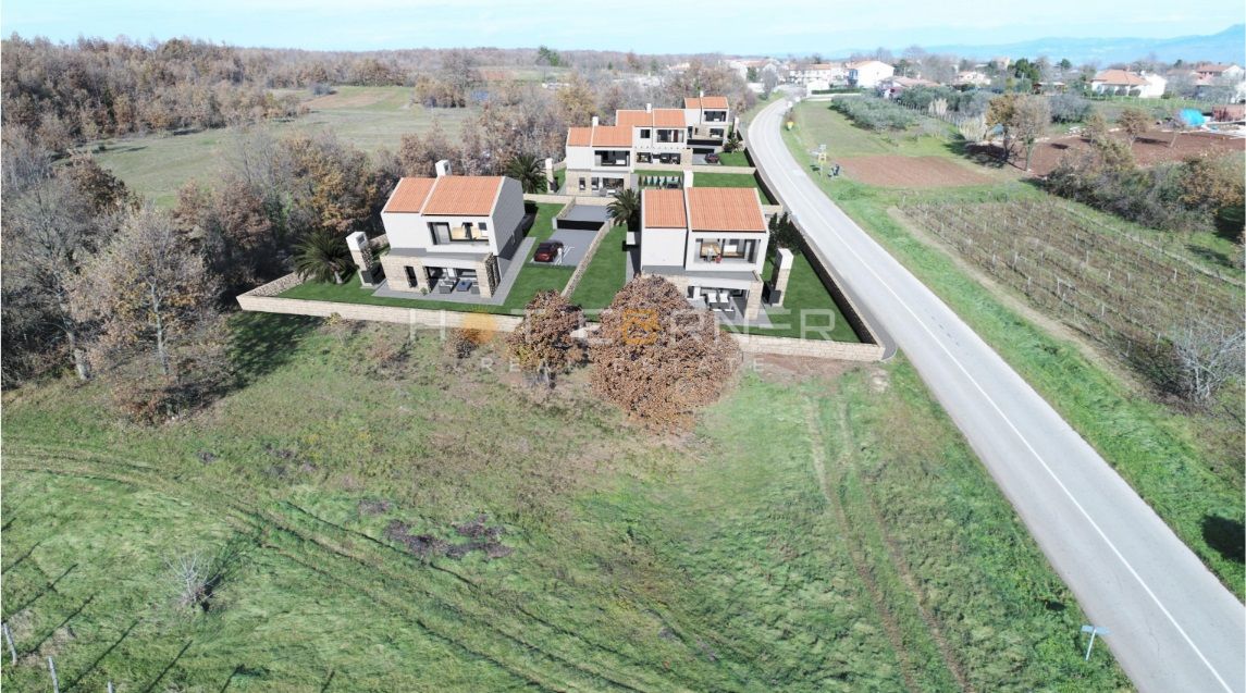 Splendido terreno edificabile con vista mare e progetto per una villa moderna