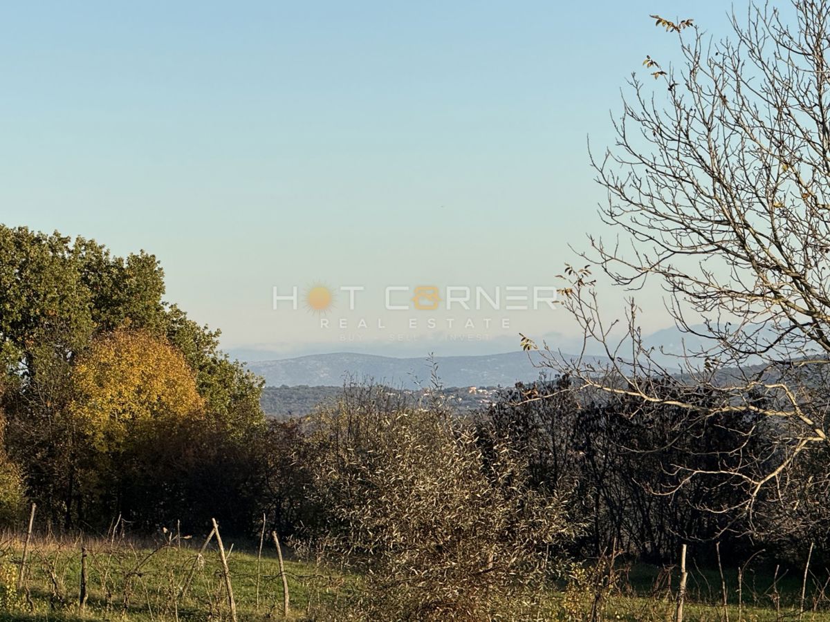 Barban, 4 terreni edificabili per la costruzione di 4 case vacanza, vista mare