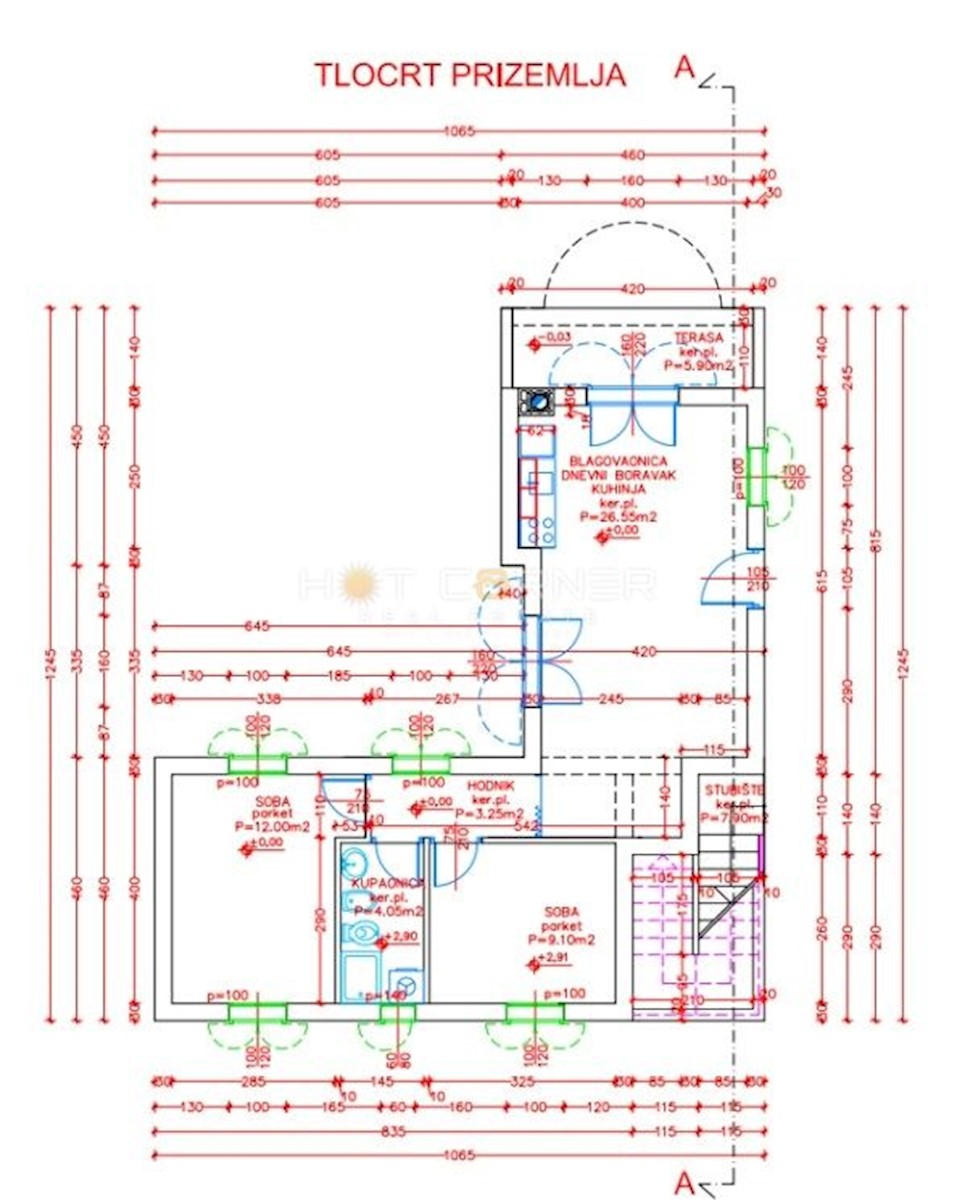 Appartamento Medulin, 75m2