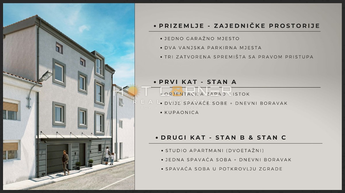 Appartamento Centar, Pula, 190m2