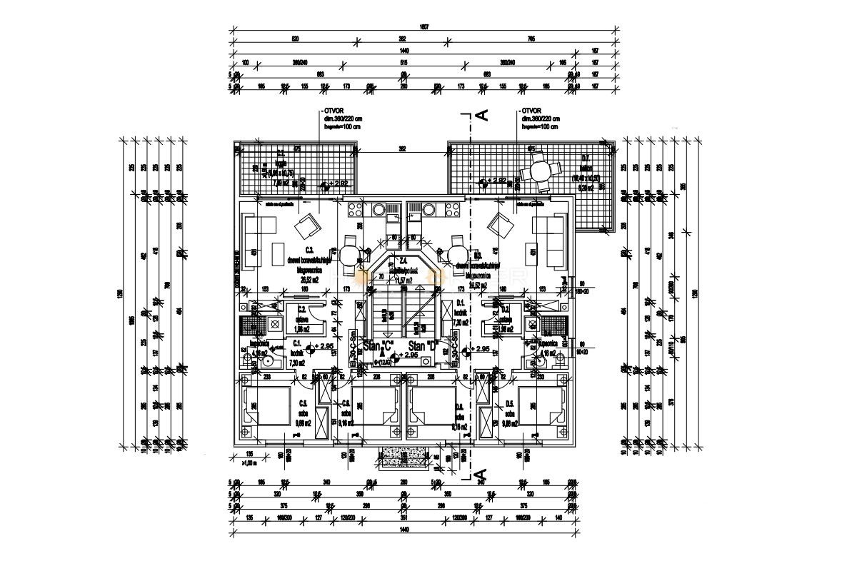 Appartamento Fažana, 64m2