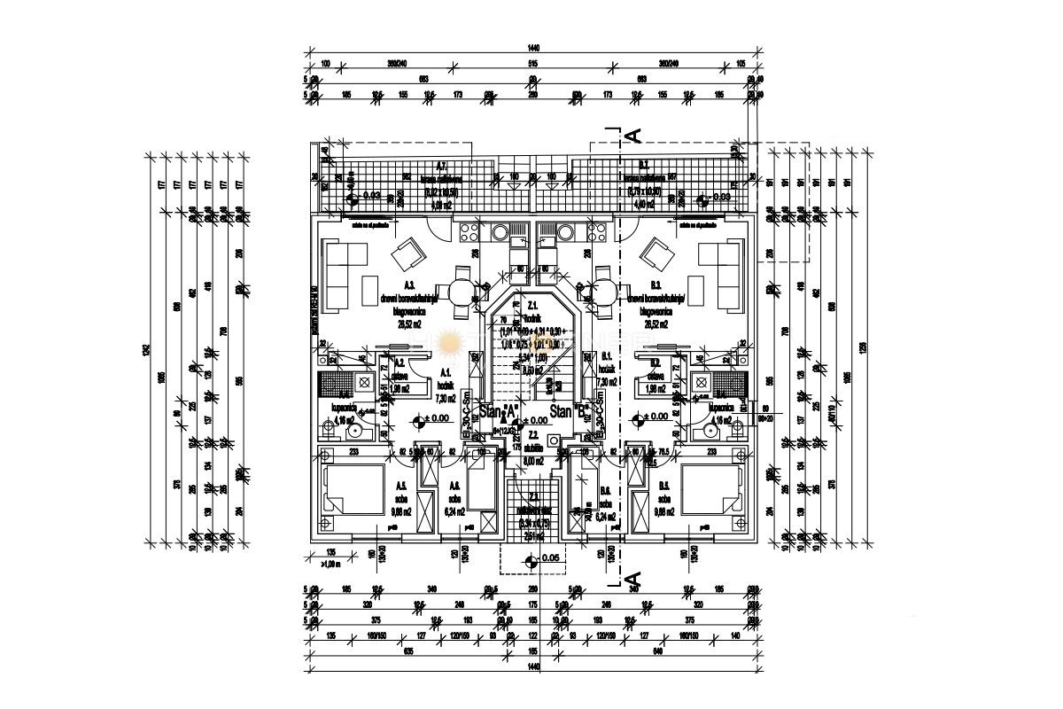 Appartamento Fažana, 64m2