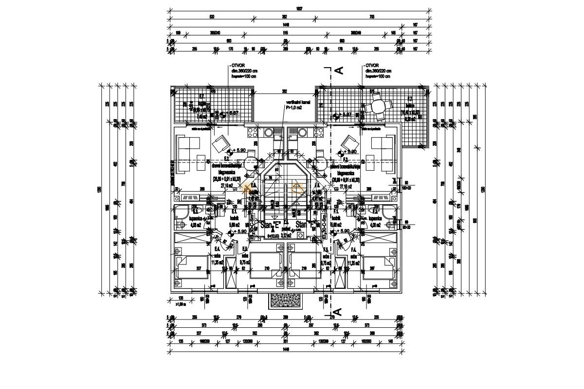 Appartamento Fažana, 64m2