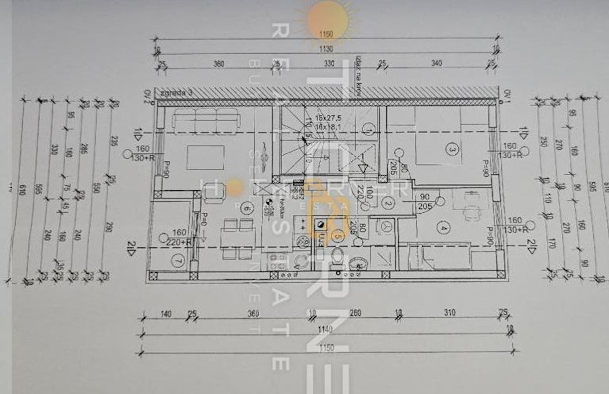 Appartamento Nova Veruda, Pula, 52m2