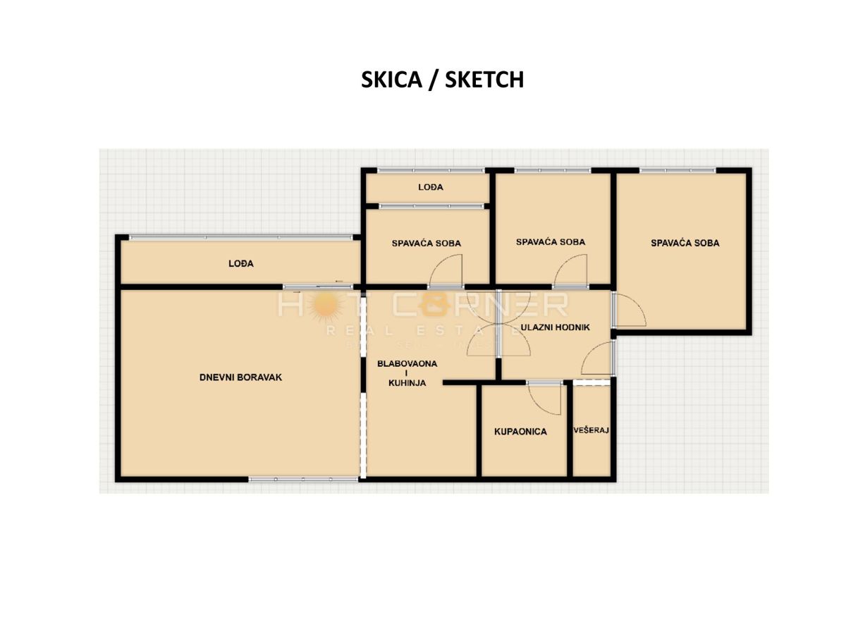 Appartamento Veruda, Pula, 62m2