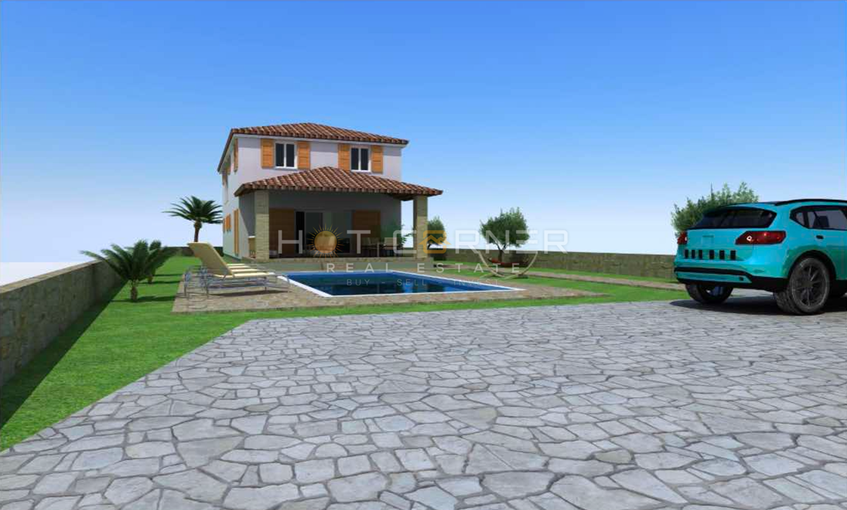 Terreno edificabile Barban, 800m2