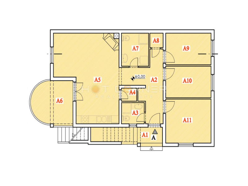 Appartamento Valbandon, Fažana, 79m2