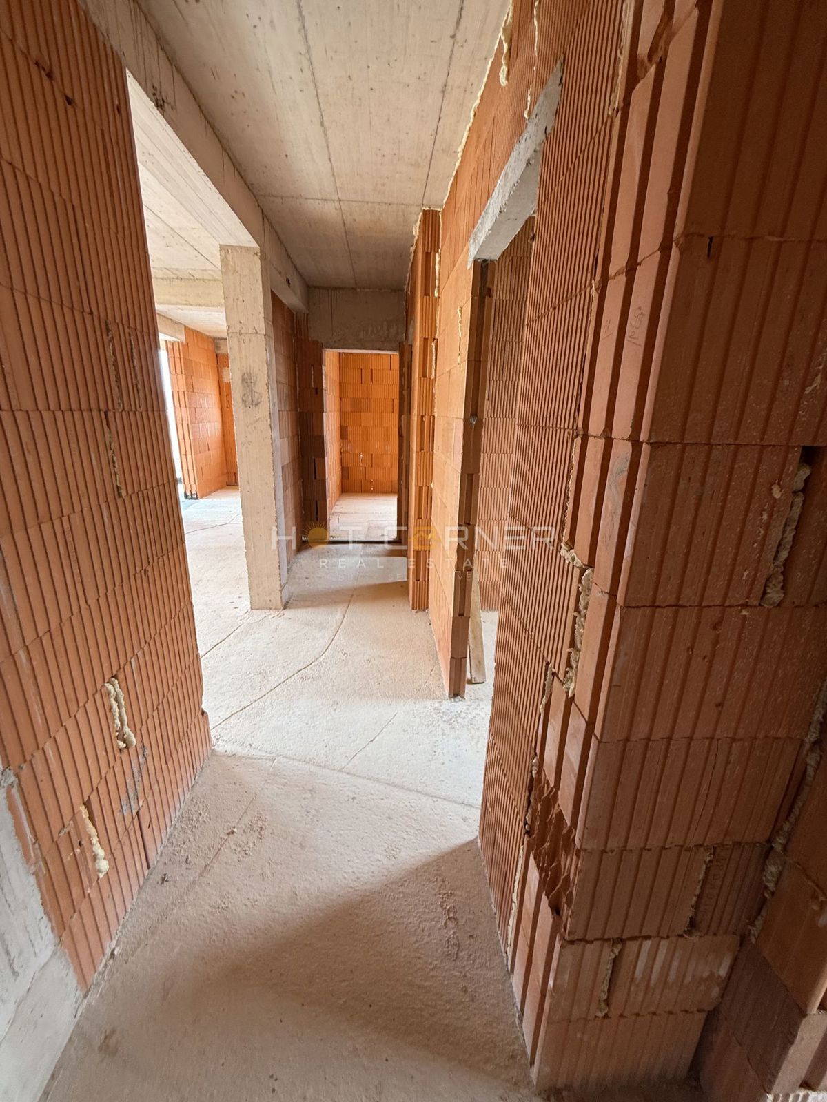 Medulin - appartamento moderno in costruzione nuova, 2 camere da letto, grande terrazza con vista sul mare