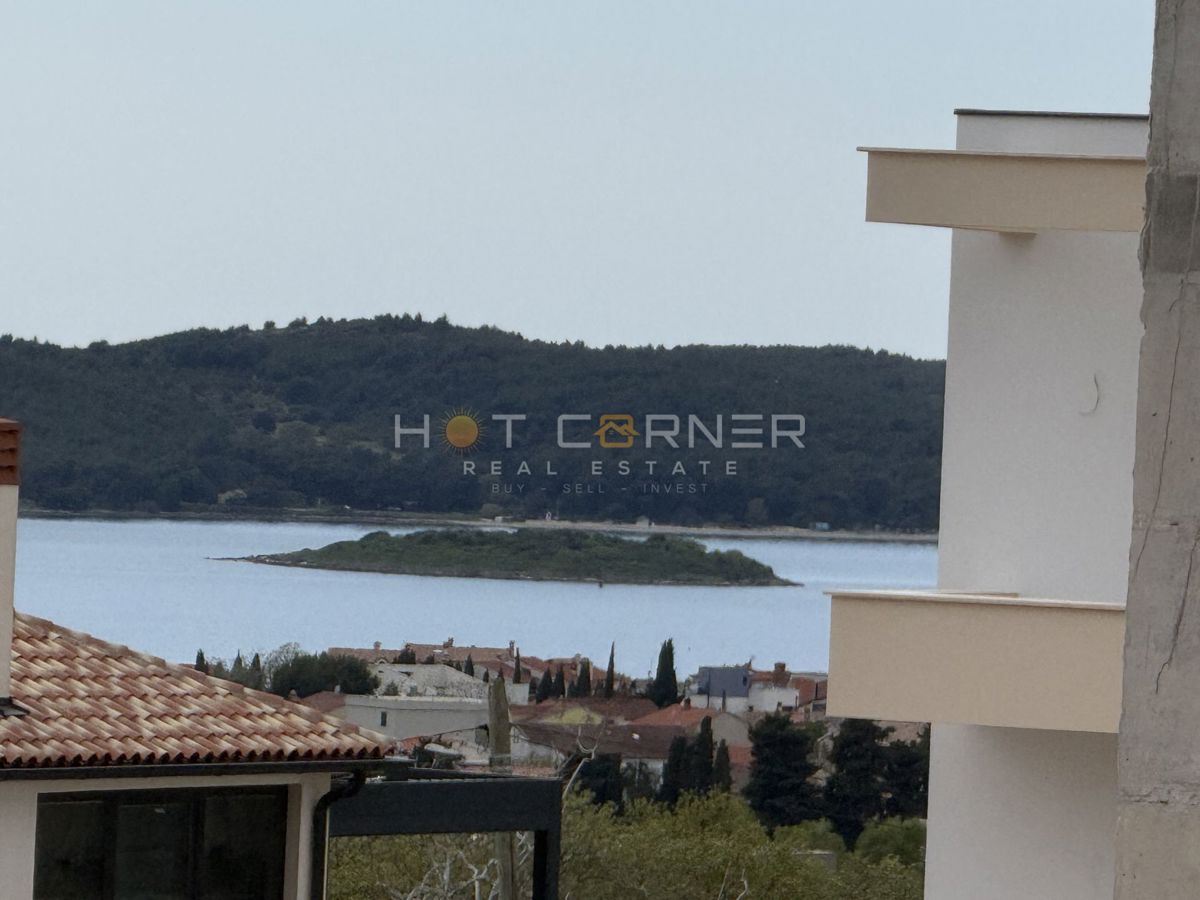 Medulin - appartamento moderno in costruzione nuova, 2 camere da letto, grande terrazza con vista sul mare