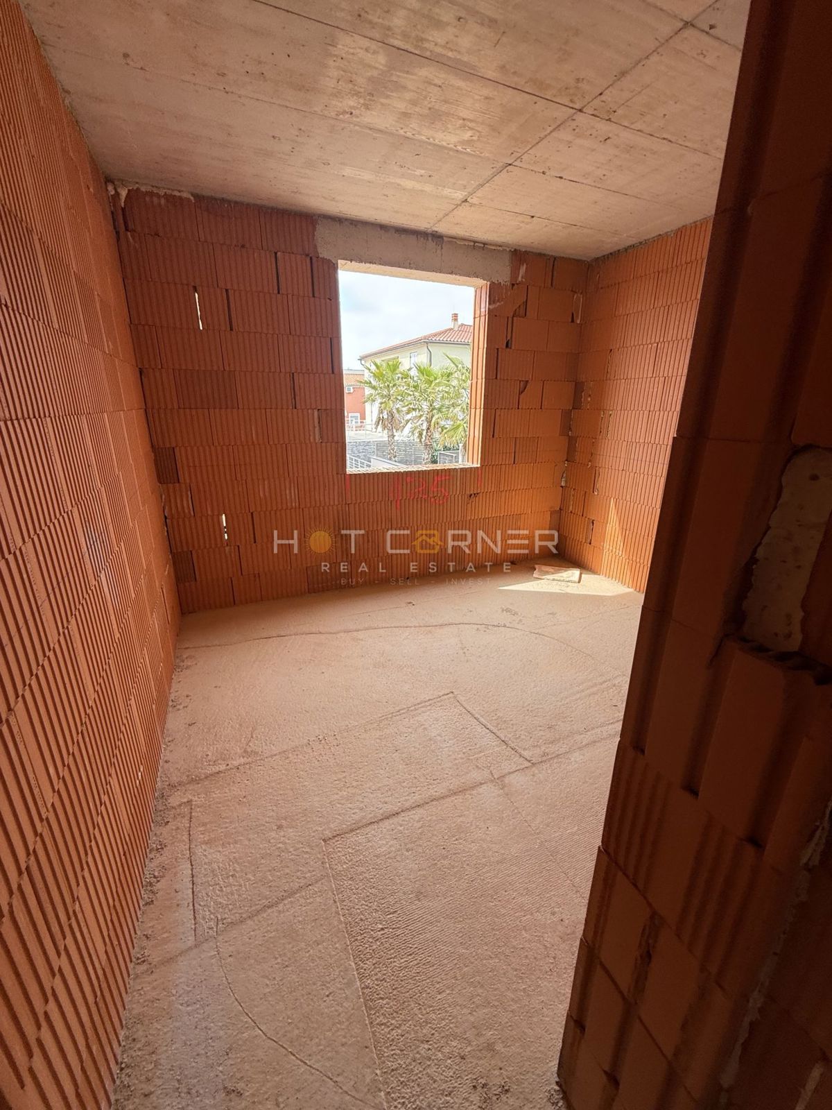 Medulin - appartamento moderno in costruzione nuova, 2 camere da letto, grande terrazza con vista sul mare