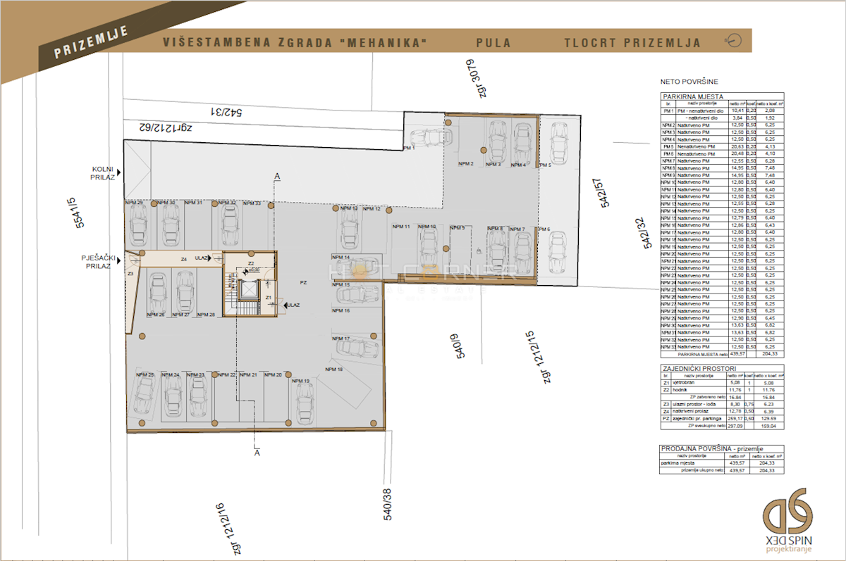 Appartamento Centar, Pula, 61,89m2