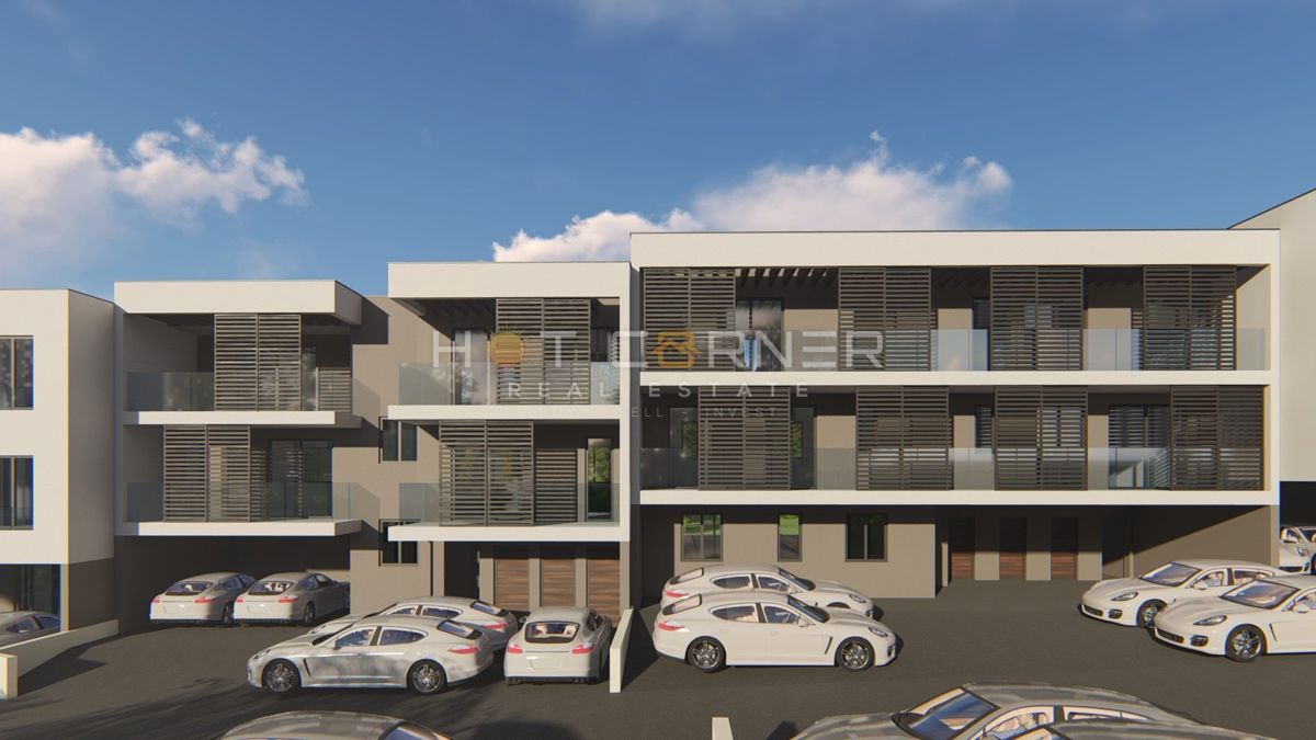 Štinjan, appartamento moderno, 2 camere da letto, grande terrazza, 1 km dal mare