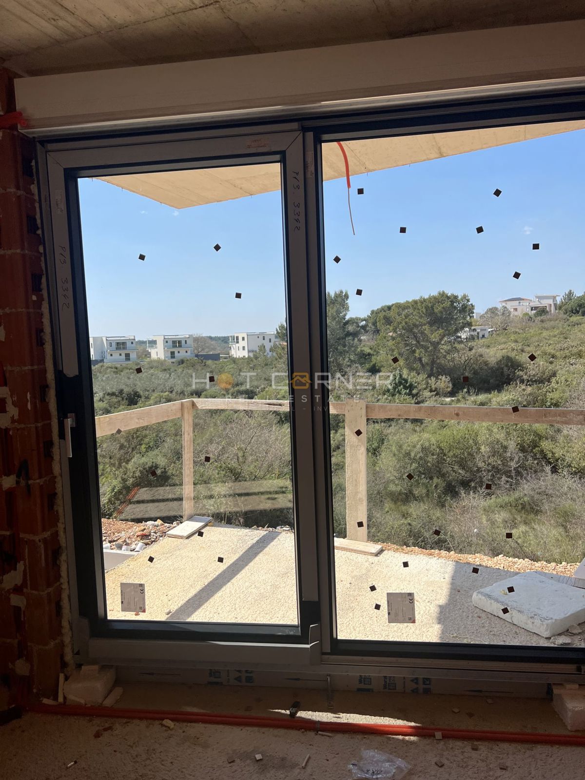 Medulin, 650 m dalla spiaggia, 2 camere da letto, terrazza sul tetto, vista mare mozzafiato!