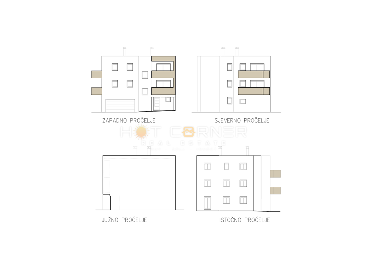 Appartamento Valdebek, Pula, 57m2
