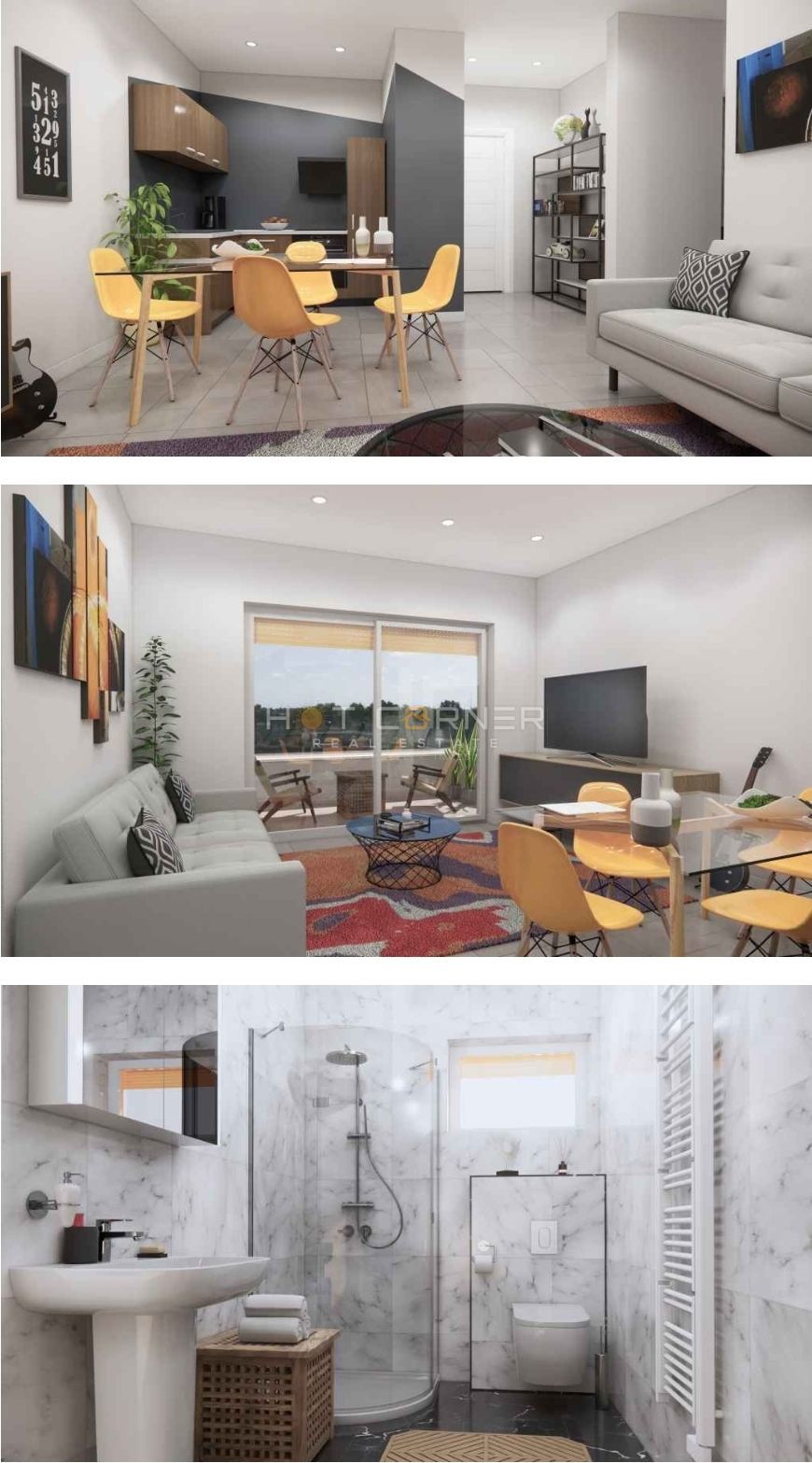 Pula - appartamento al piano terra di 58,65 m² con parcheggio e giardino