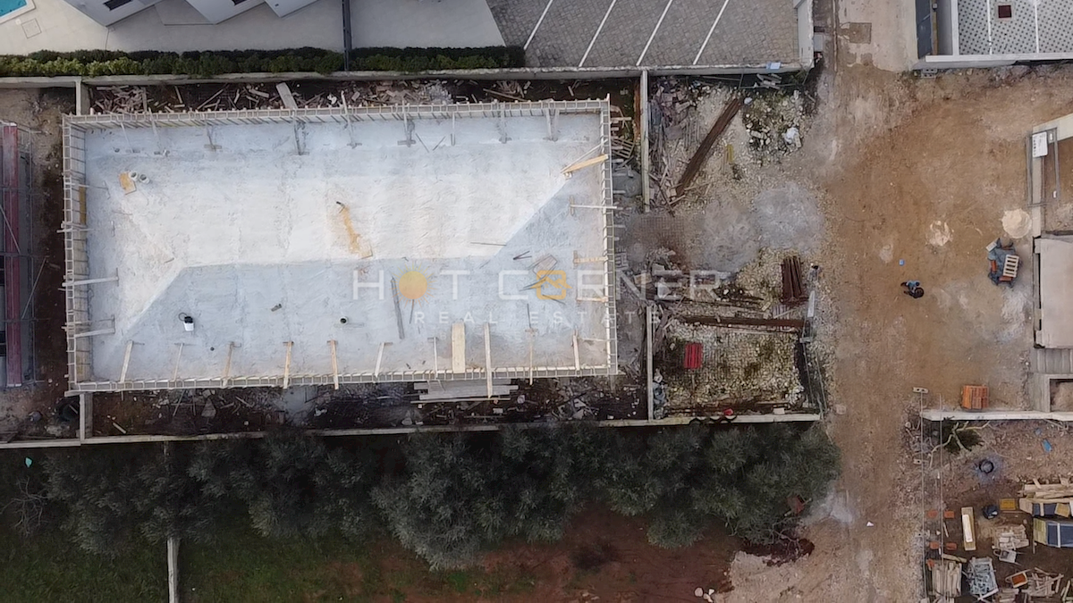 Fažana, a 50 m dalla spiaggia, appartamento di lusso con piscina, vista mare