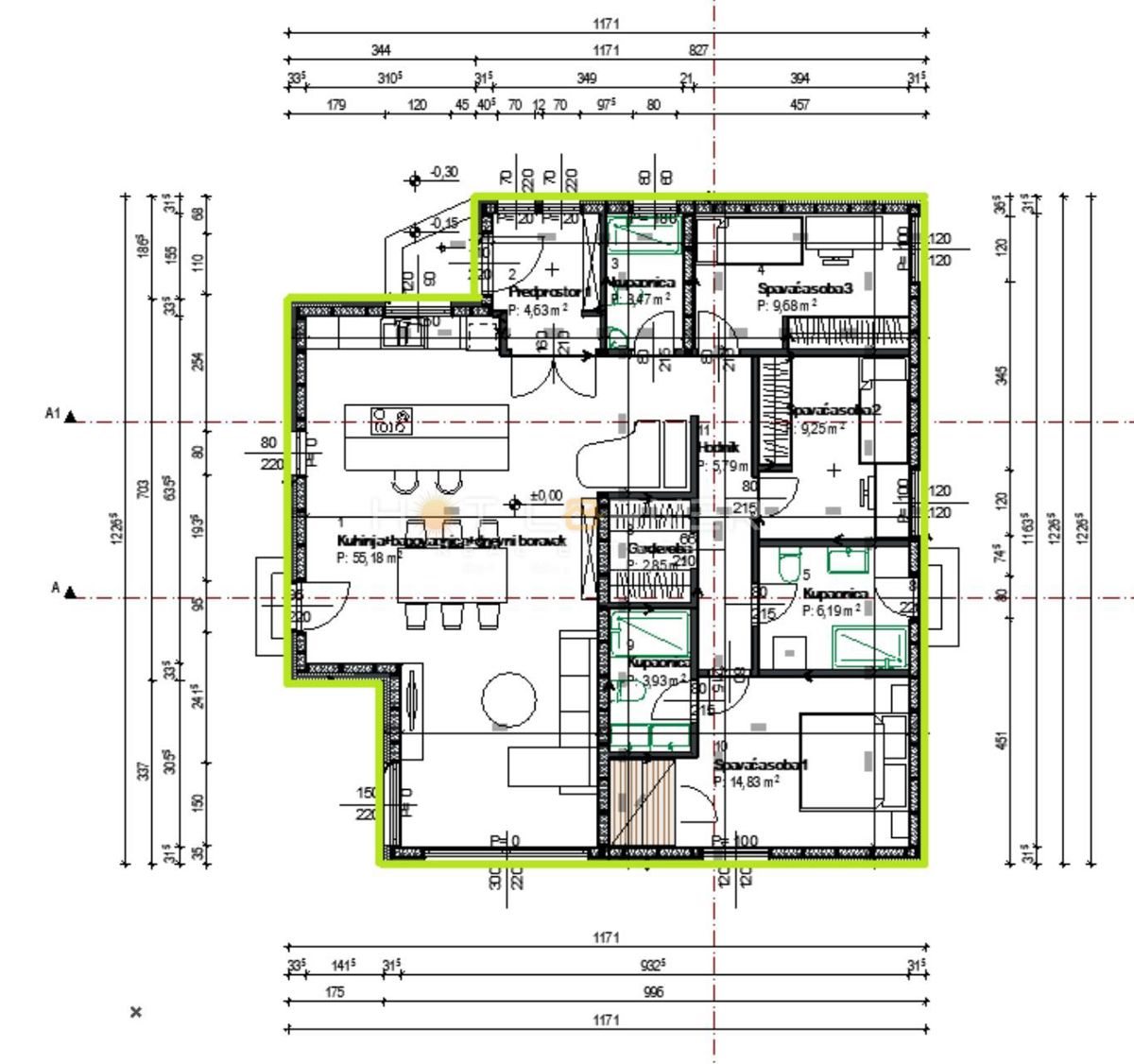 Occasione unica – Villa moderna con piscina e giardino a Valdebek, Pola