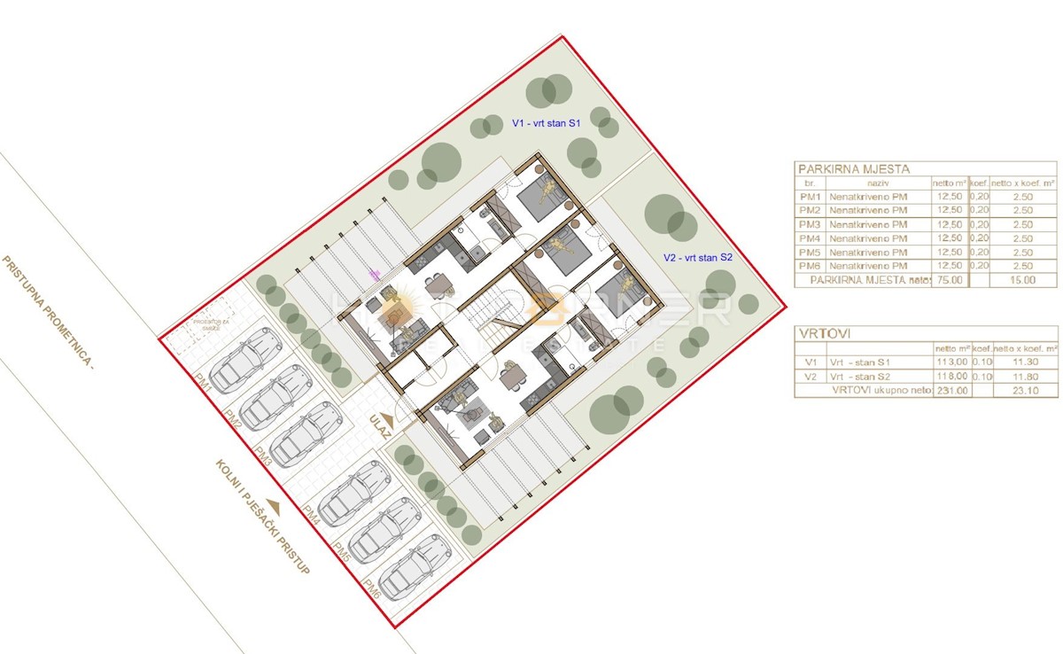 Appartamento Banjole, Medulin, 62,14m2