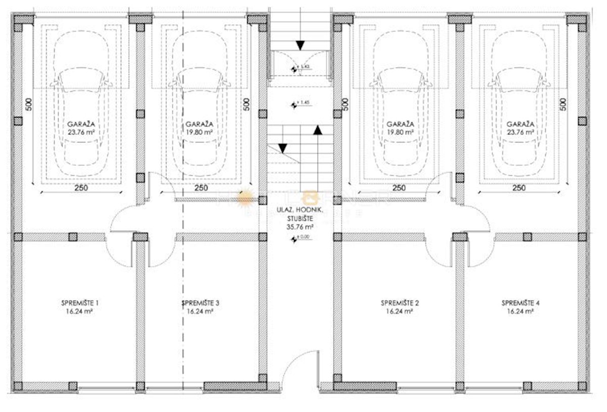 Appartamento Štinjan, Pula, 125m2