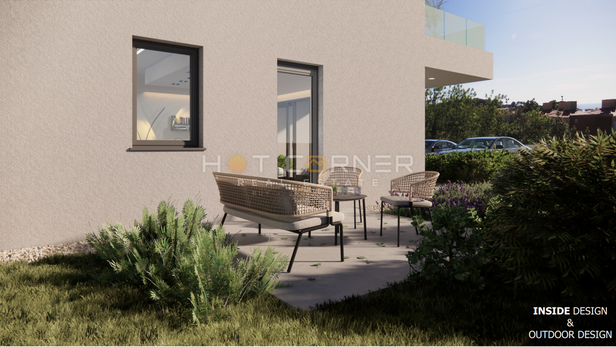 Rovigno, lussuoso appartamento vicino al mare